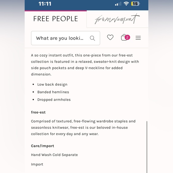 NWT FREE PEOPLE BEACH Hailee Sweater Jumper In Minked Brown MSRP $78 Size M - Picture 6 of 13